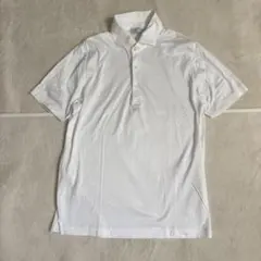 JOHN SMEDLEY ホワイト ニットポロシャツ - メルカリ