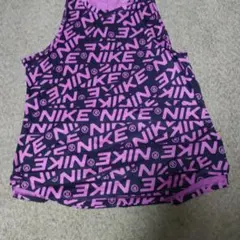 NIKE ロゴプリント タンクトップ ネイビー/ピンクのサムネイル