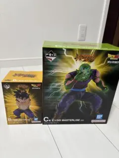 ドラゴンボールC賞ピッコロ（改修リペイント）＆B賞孫悟飯マスター