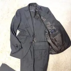 美品 エルメネジルドゼニア スーツ 現行タグ グレー A4