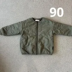 branshes キルティングジャケット カーキ 90cm