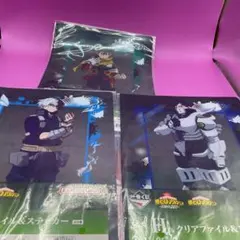 僕のヒーローアカデミア クリアファイル&ステッカー