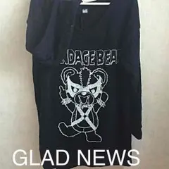 値下げ【GLAD NEWS】プリントセーターのサムネイル