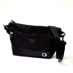 Champion ショルダー サコッシュ バッグ ブラックのサムネイル