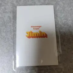 BTS Butter メッセージカード ジミン