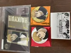 ハイキュー!! 　アクスタ　缶バッジ　カード　宮侑4点