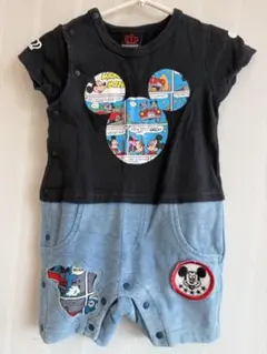 BABY DOLL ミッキーロンパース 70