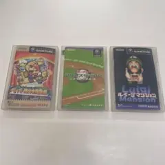 【GC・外箱無し】マリオ関連 3本セット