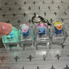 光る キーボード クリッカー キーホルダー サンリオ