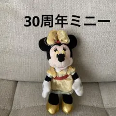 ミニーマウス ぬいぐるみキーホルダー 約20cm