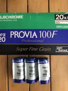 富士フイルム PROVIA 100F 120フィルム 3本 期限切れ - メルカリ