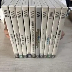 Wii ソフト まとめ売り 10本セット
