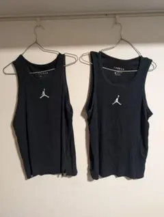 JORDAN ブラック タンクトップ L（JP）2枚セット