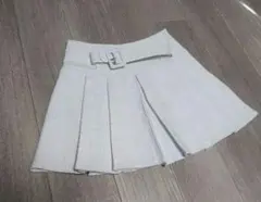 【DasimXiaosim】プリーツAラインミニスカート Lサイズ