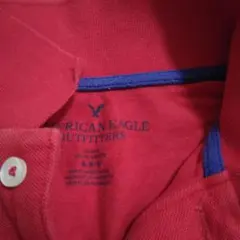 American Eagle ポロシャツ レッド Mのサムネイル