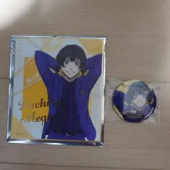 ブルーロック展　缶バッジ　色紙　蜂楽