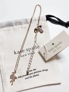 ケイトスペード　フラミンゴ　ネックレス