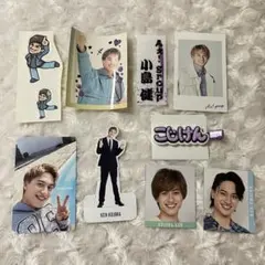 Aぇ!group D.N.A 小島健 ヘアクリップ ステッカー チェキ トレカ
