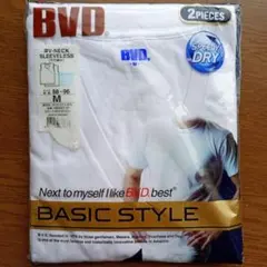 新品❢ BVD 深V-NECK　SLEEVELESS（天竺編み）サイズМ　2枚組