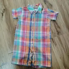 Ralph Lauren チェック柄ロンパース　ベビー