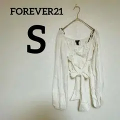 値下げ歓迎✨FOREVER21 オフショルダー ホワイト 白 トップス 【S】