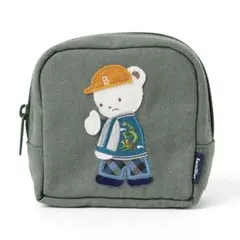 ファミリア　ビームス　コラボ　ファミちゃん刺繍付きポーチ 辰年 龍 スカジャン