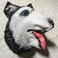 ハスキー 犬 アニマルマスク コスプレ ハロウィン