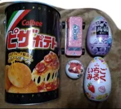 ピザポテト 空き缶 2026年最新】ピザポテト空き缶の人気アイテム - メルカリ