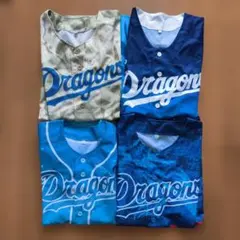 中日ドラゴンズ 昇竜ユニフォーム 歴代 6セット | Mercari