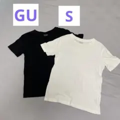 GU COLORTEE 半袖Tシャツ 黒、白、カーキの3枚セット S