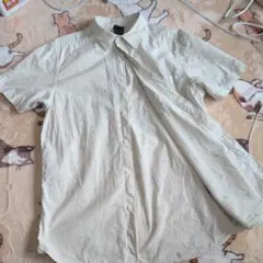 THE NORTH FACE 半袖シャツ M クリーム色