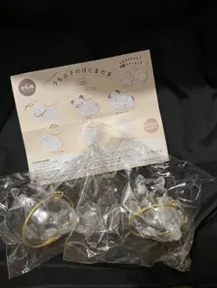 うちの子のけだたま 第二弾 柴犬(白) 未使用品　２個　1個難あり