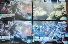 HG ガブスレイ アッシマー ギャプラン メッサーラ Z系可変機4点セット
