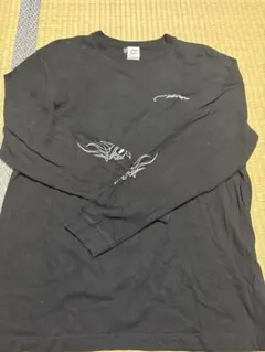 Chevon ロングTシャツ黒　L