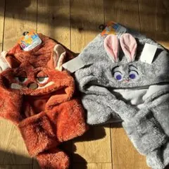 【うさ様専用】ズートピア2 ニック　ジュディ　ティペット　キャラクターハット
