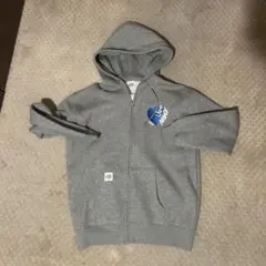 kaoyorinakamiグレー フード付きパーカー L