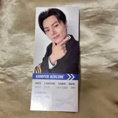 【ジェイ】パイロット　クーポンカード　ENHYPEN WORLD ポップアップ