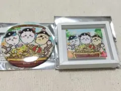 ちいかわアドベンチャー　マグネット　缶バッジ　ハチワレ　うさぎ　2個セット