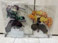 アニプレックスくじ　鬼滅の刃　ビッグアクリルスタンド　竈門炭治郎　我妻善逸