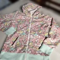 Desney ディズニー　リトルマーメイド　総柄　パーカー