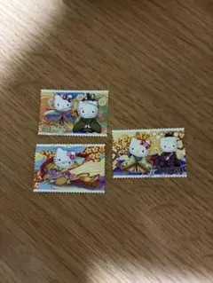 日本の古切手 ハローキティ 平安絵巻 19枚 - メルカリ