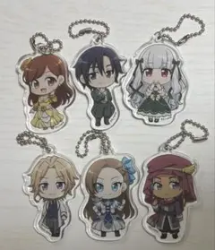 はめふら キーホルダー 6個セット