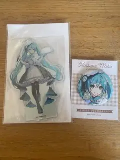 KAITO　アニメイトカフェ　缶バッジ　初音ミク　EXPO グッズ > バッチ類 > 【グッズ-バッジ】HATSUNE MIKU EXPO 10th