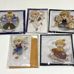 鬼滅の刃　我妻善逸　アクリルスタンド5点セット