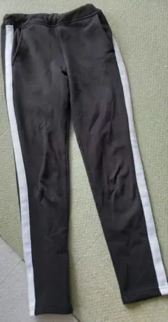 GU 裏起毛 サイドラインレギンス