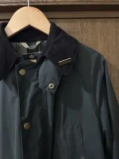 値下★Barbour ダークグリーン ジャケット 38 バッヂ付き　ビデイルのサムネイル