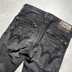 y2k archive EDWIN denim gimmick swag 鬼髭 y2k archive EDWIN gimmick swag お兄系 ヒゲ - メルカリ