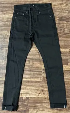 ユニクロ　＋J ジルサンダー　セルビッジストレートジーンズ　22(56cm)