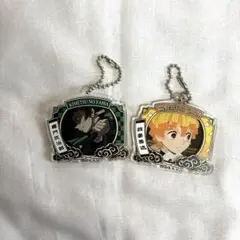鬼滅の刃 デコフレアクリルキーホルダー 竈門炭治郎 我妻善逸 セット