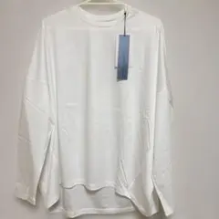 ホワイト 長袖 Tシャツ FREE